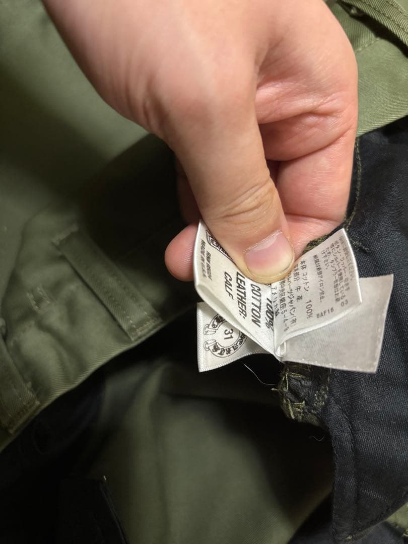 クロムハーツ　ワークパンツ　チノパン　カーキ　CHROME HEARTS 31