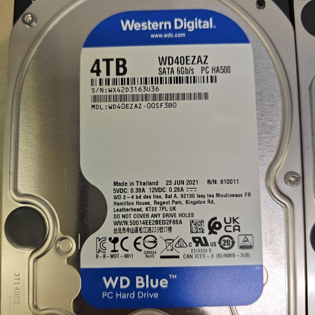 4TB 内蔵型ハードディスクドライブ　4個セット
