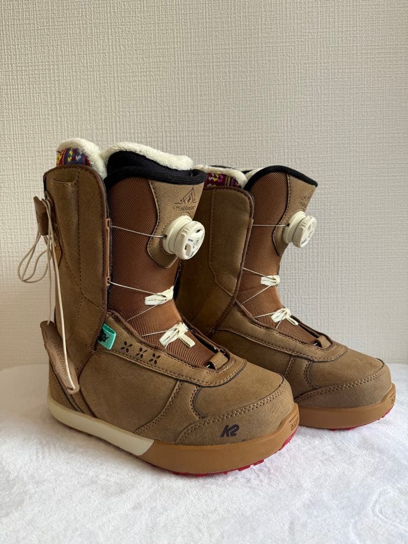 ケーツーK2レディーススノーボードブーツ MINK BOA LUX 23cm