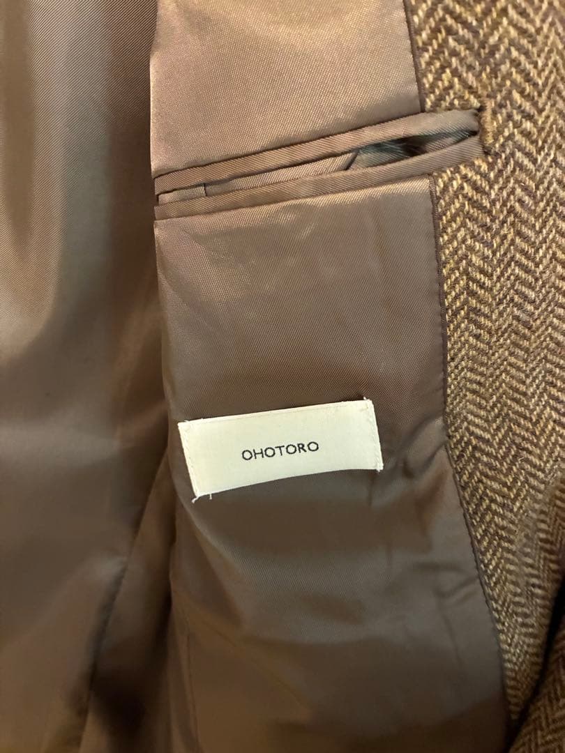 OHOTORO “Edinburgh wool jacket”