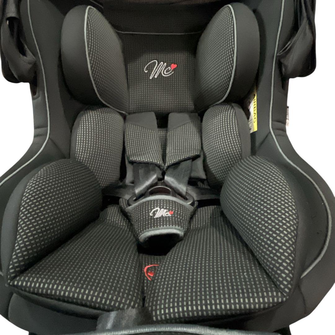 ✨極美品✨ マムズキャリー チャイルドシート ターンレジェ FIX グレー