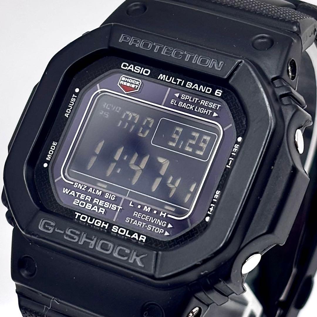 カシオ G-SHOCK ユニセックス 電波ソーラー GW-M5610BC 稼働品