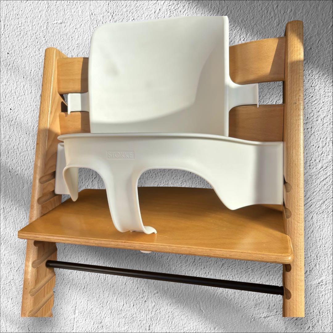 シソ！トリップトラップ シリアル4 美品 ベビーセットテーブル付き