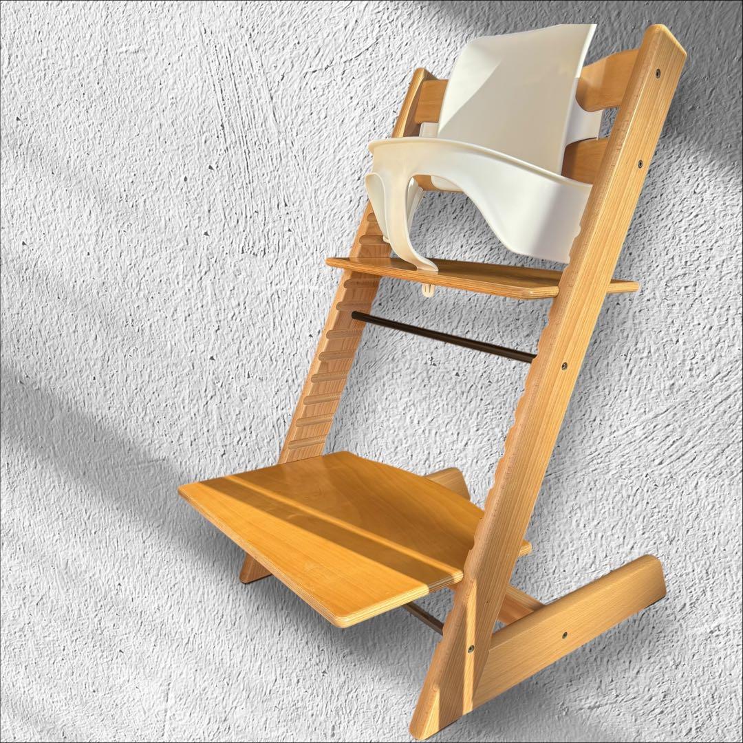 シソ！トリップトラップ シリアル4 美品 ベビーセットテーブル付き