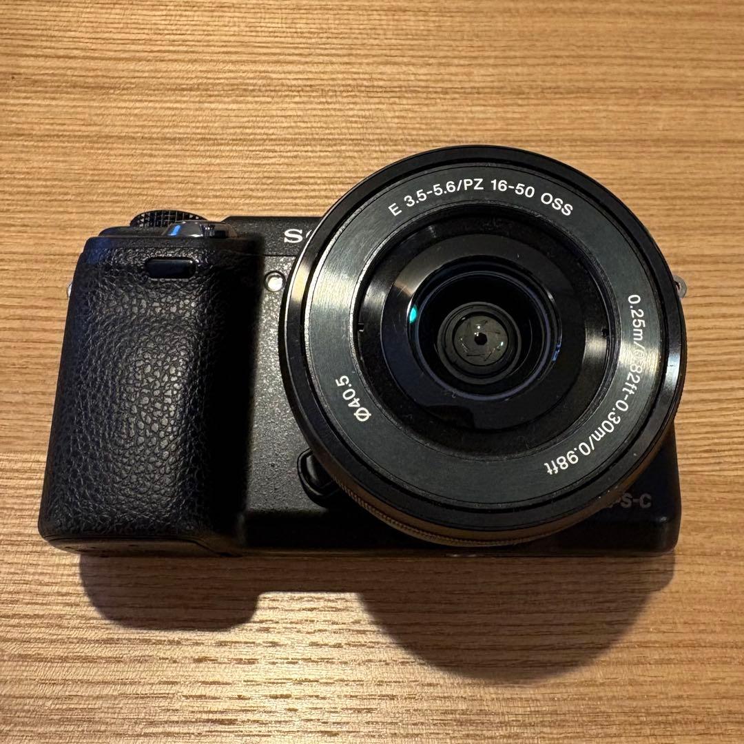 【極美品】ソニーミラーレス SONY NEX-6 ズームレンズキット 充電器
