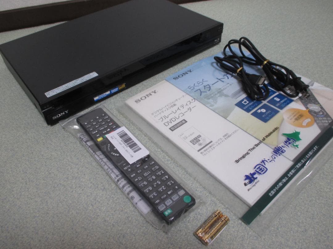 動作良好☆SONY ブルーレイレコーダー 2番組同時録画 BDZ-AT700
