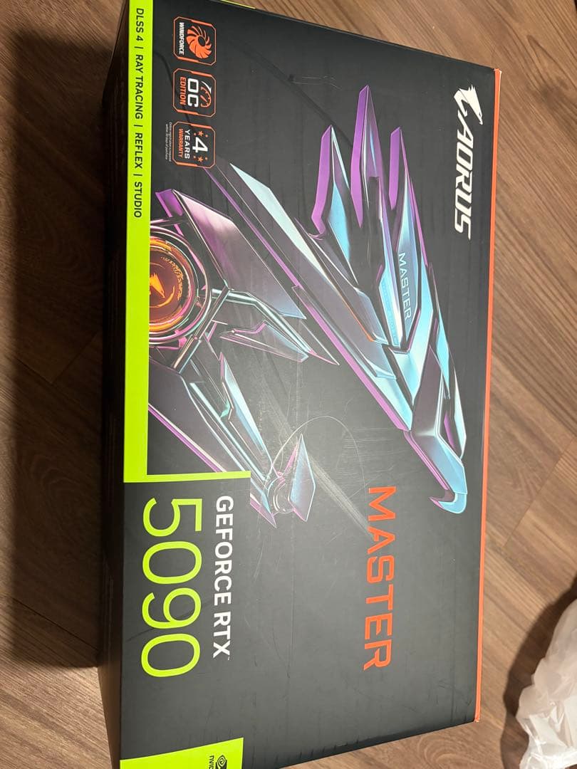 グラフィックボード・グラボ・ビデオカード RTX5090 Gigabyte Aorus master