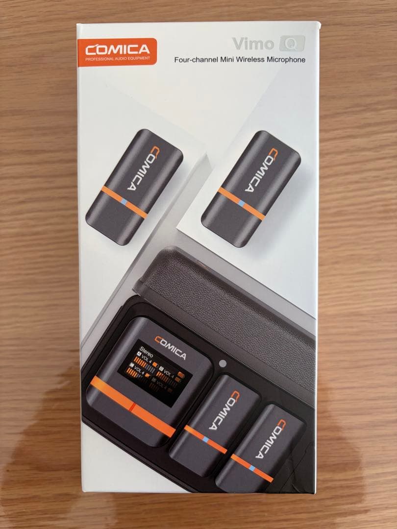 【ほぼ新品】COMICA Vimo Q 4チャンネルミニワイヤレスマイク