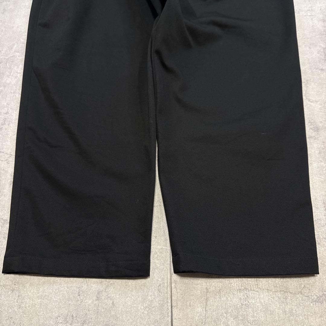 美品 DESCENDANT DC-3 WIDE TROUSERS 黒 4 XL