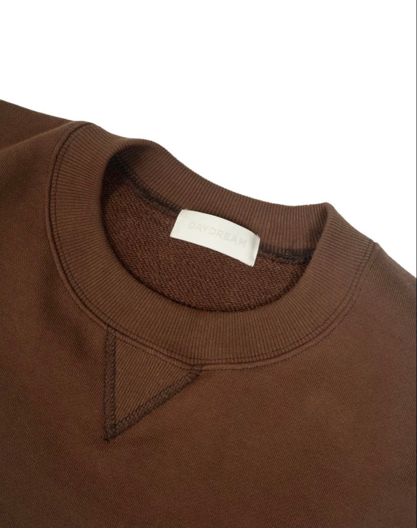 Daydream Newport Sweat Crew ブラウン OVY L