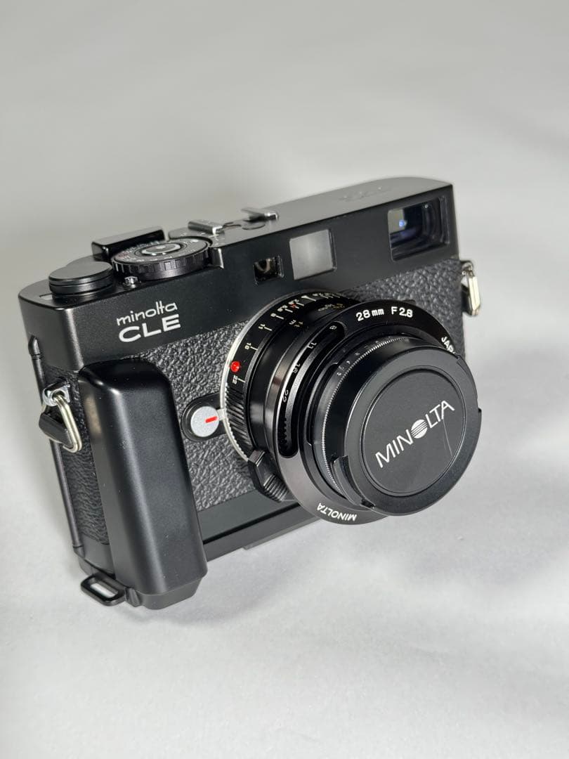【超希少】MINOLTA CLE (旧ミノルタロゴ) +M-ROKKOR28mm