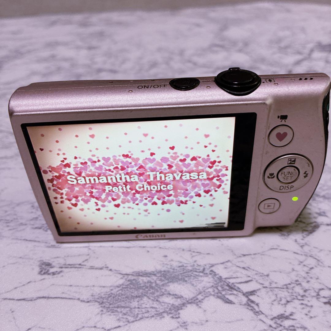 希少✨️4万台限定 サマンサタバサ デジカメ Canon IXY 600F