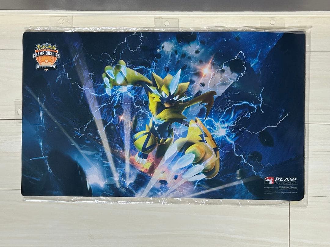 【海外限定】WCS 2019 ワシントン　プレイマット　ゼラオラ　ポケカ