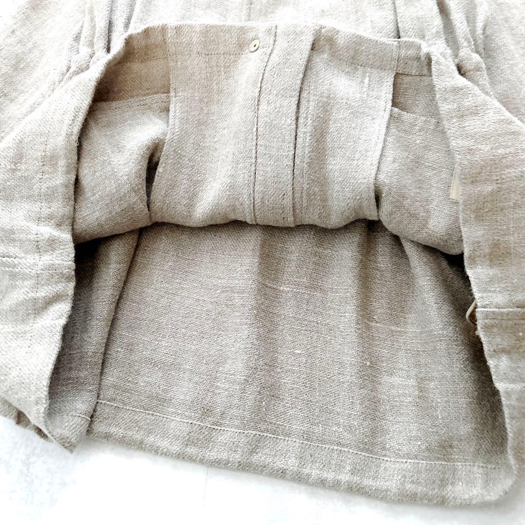 24年モデル✨カレンソロジー　セミウェットリネンツイルブルゾン 定価6.5万円