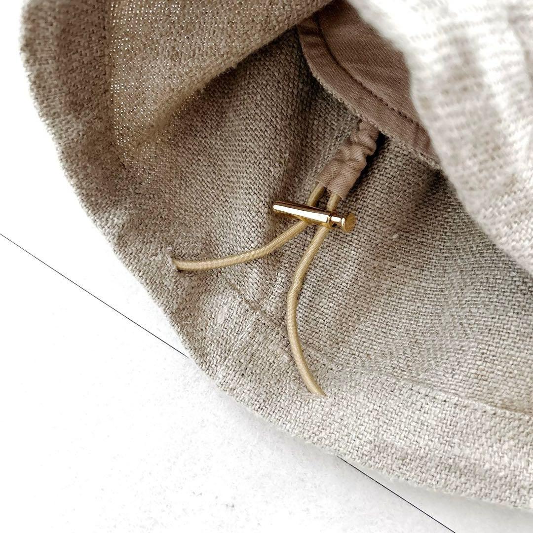 24年モデル✨カレンソロジー　セミウェットリネンツイルブルゾン 定価6.5万円