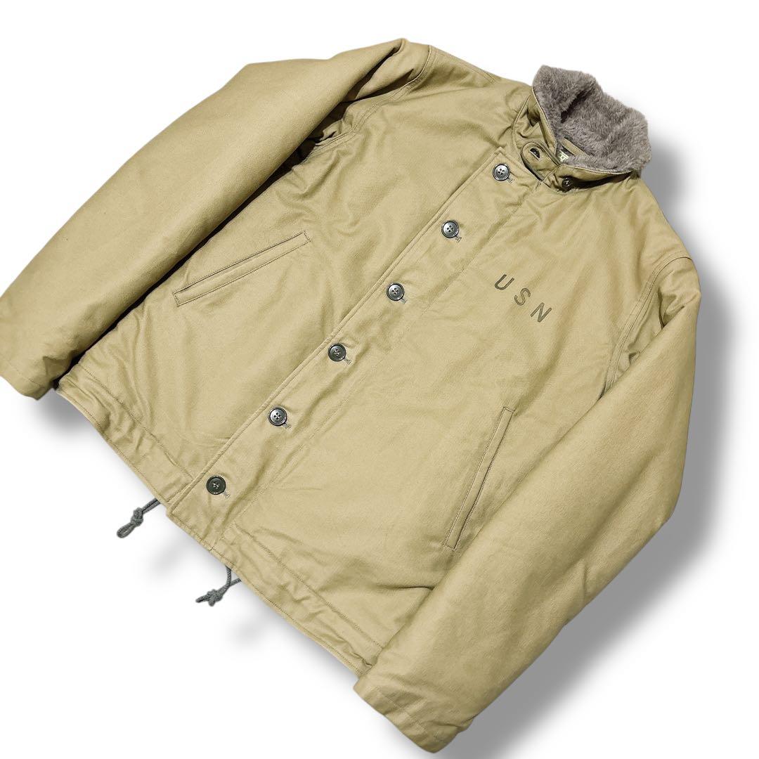 未使用級 BUZZ RICKSON’S N-1 デッキジャケット カーキ M
