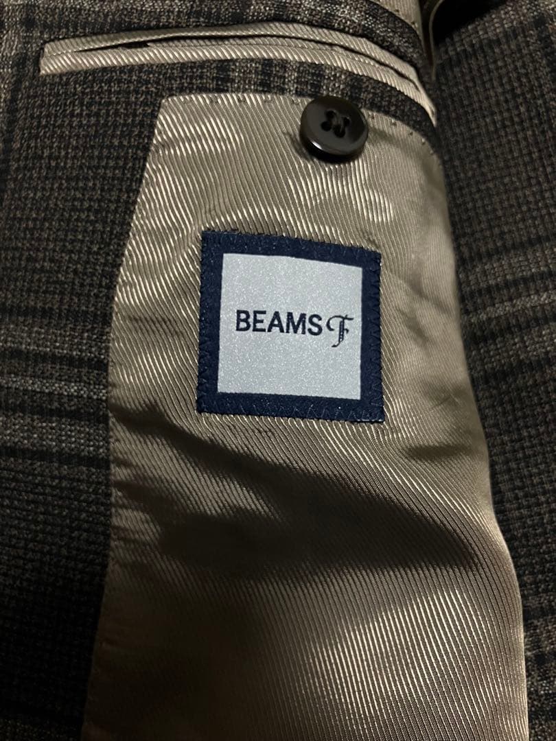 BEAMS F（ビームスF）✖️CANONICOカノニコ生地のテーラードジャケット