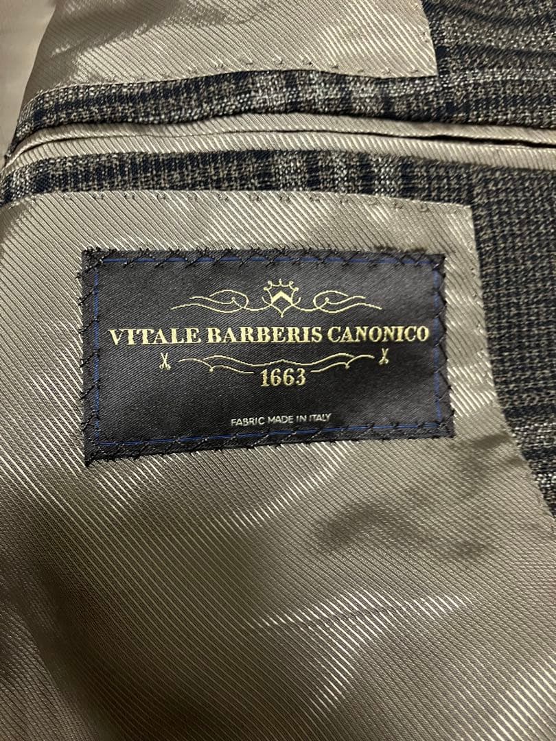 BEAMS F（ビームスF）✖️CANONICOカノニコ生地のテーラードジャケット