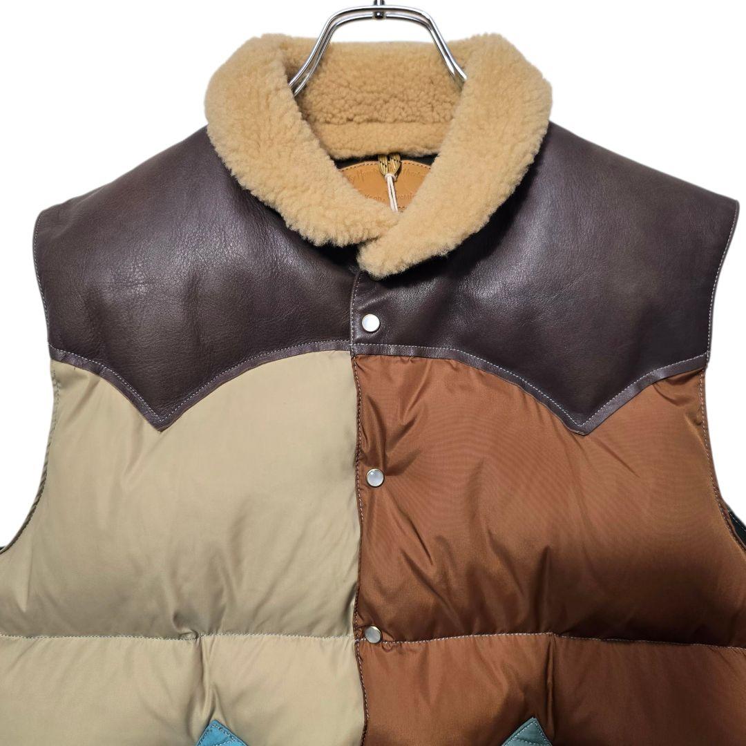 ロッキーマウンテンフェザーベッド サイコバニー ダウンベスト 44 タグ付き