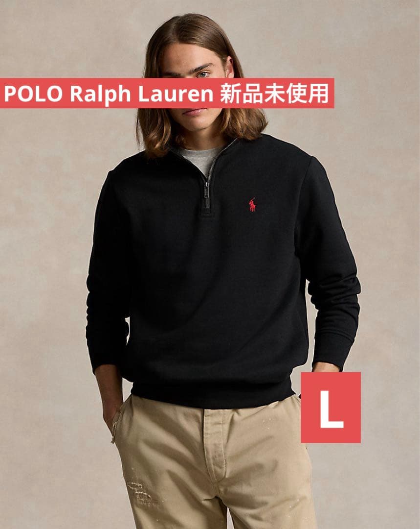 waytogomarkunPOLO RLハーフジップスウェット