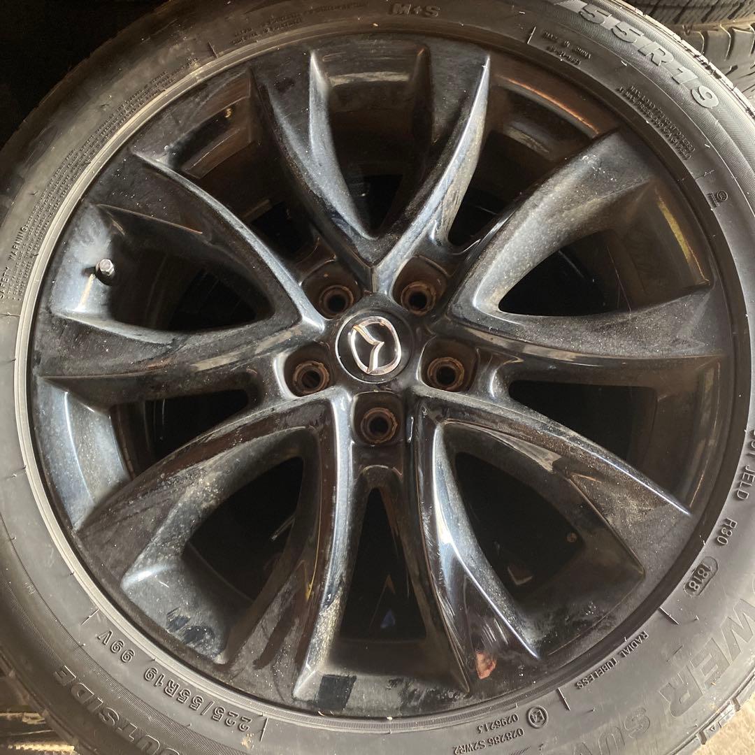 マツダ CX-5 純正 19インチ 225/55R19ホイールセット