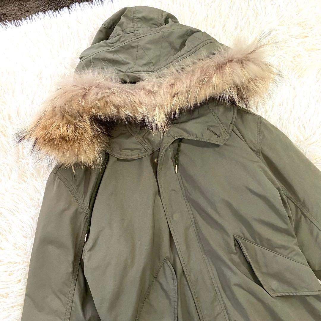 Deuxieme Classe ドゥーズィエムクラス　モッズコートラビットファー