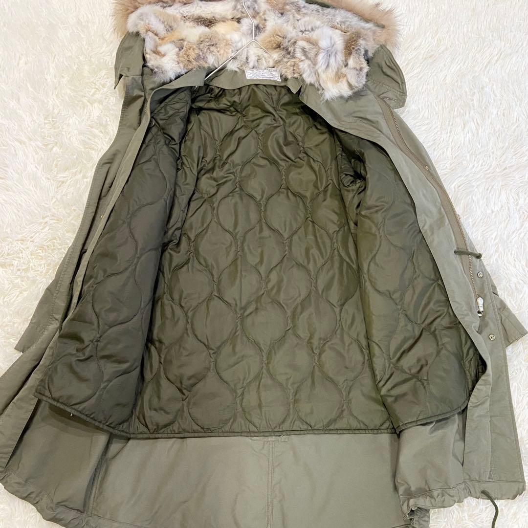 Deuxieme Classe ドゥーズィエムクラス　モッズコートラビットファー