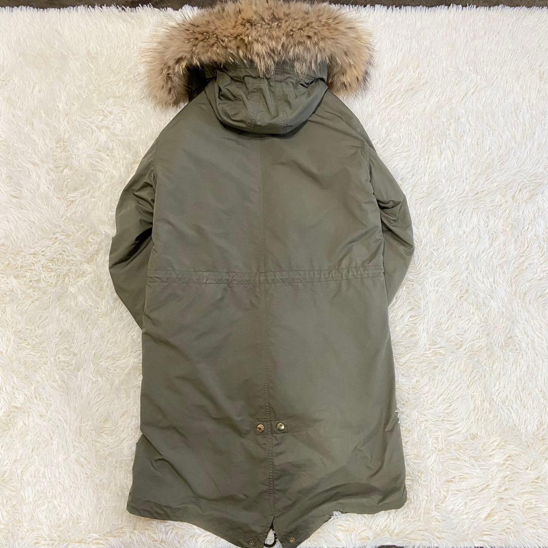 Deuxieme Classe ドゥーズィエムクラス　モッズコートラビットファー