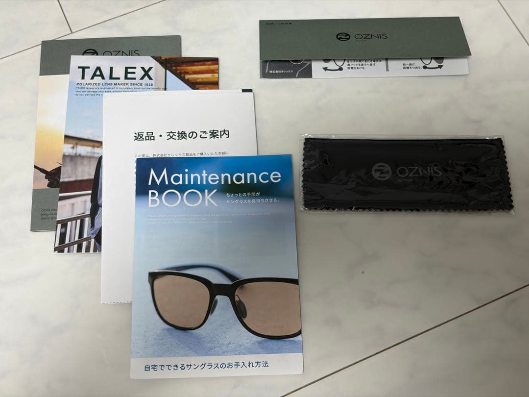 OZNIS FLAT 04 偏光レンズサングラス F-4202