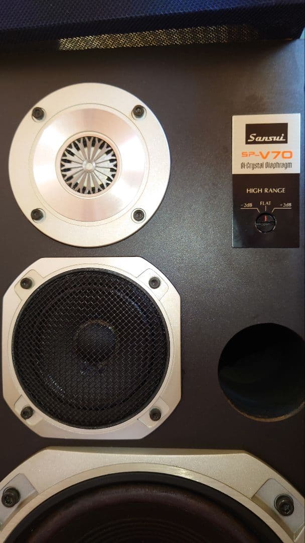 山水　SP-V70　3wayブックシェルフ型スピーカー SANSUI