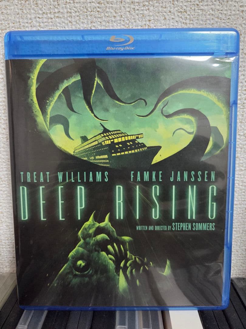 廃盤 ザ・グリード DEEP RISING Blu-ray 海外盤