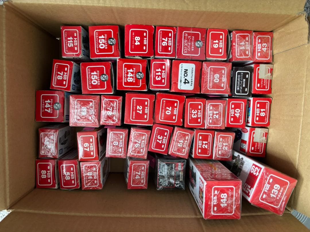 トミカ 41台 まとめ