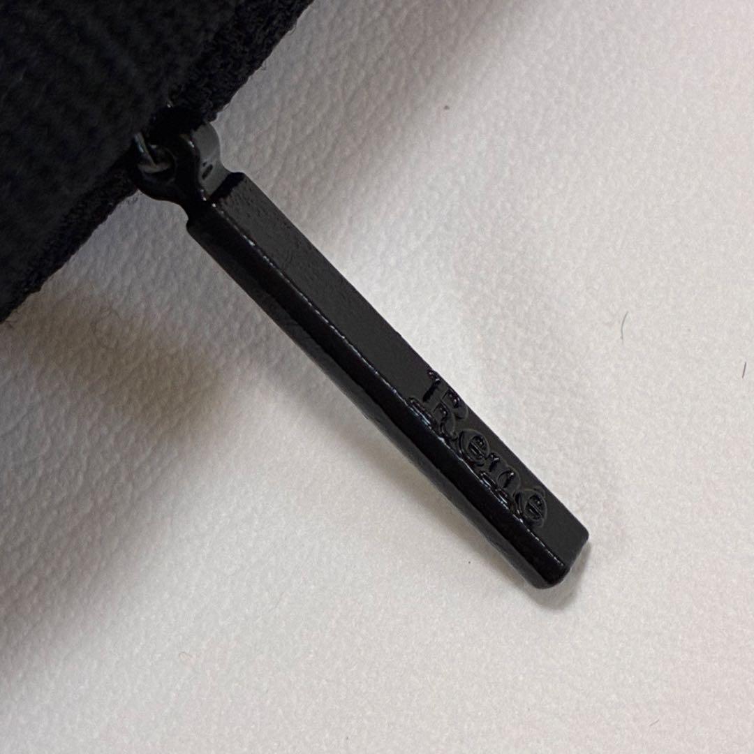 Rene ルネ☆パフスリーブ透かし編み切替ニットロングワンピース 38