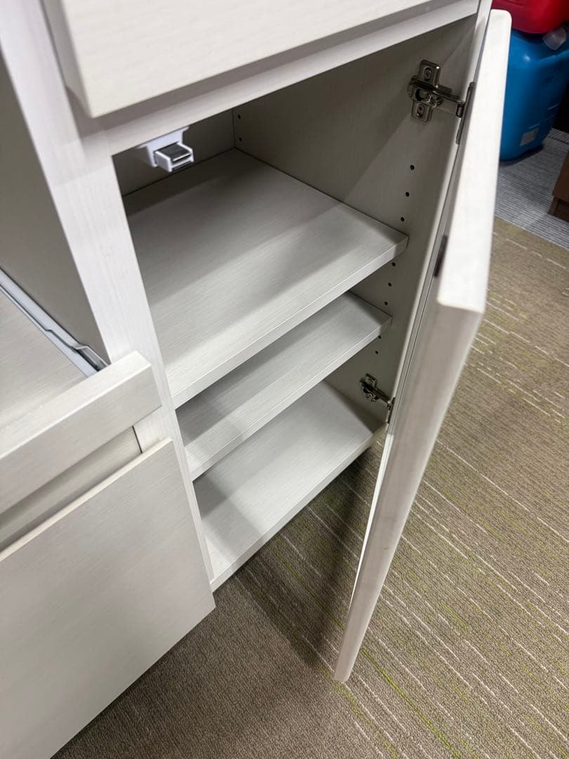 【洗浄消毒作業済】CAINZ レンジ台　食器棚　アペルト　APR-8575SL