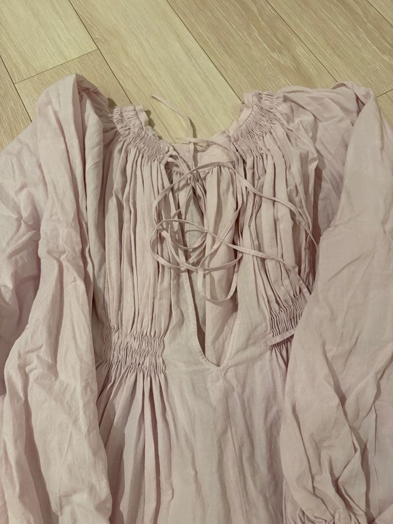 エトレトウキョウ　ボリュームワンピース　ピンク