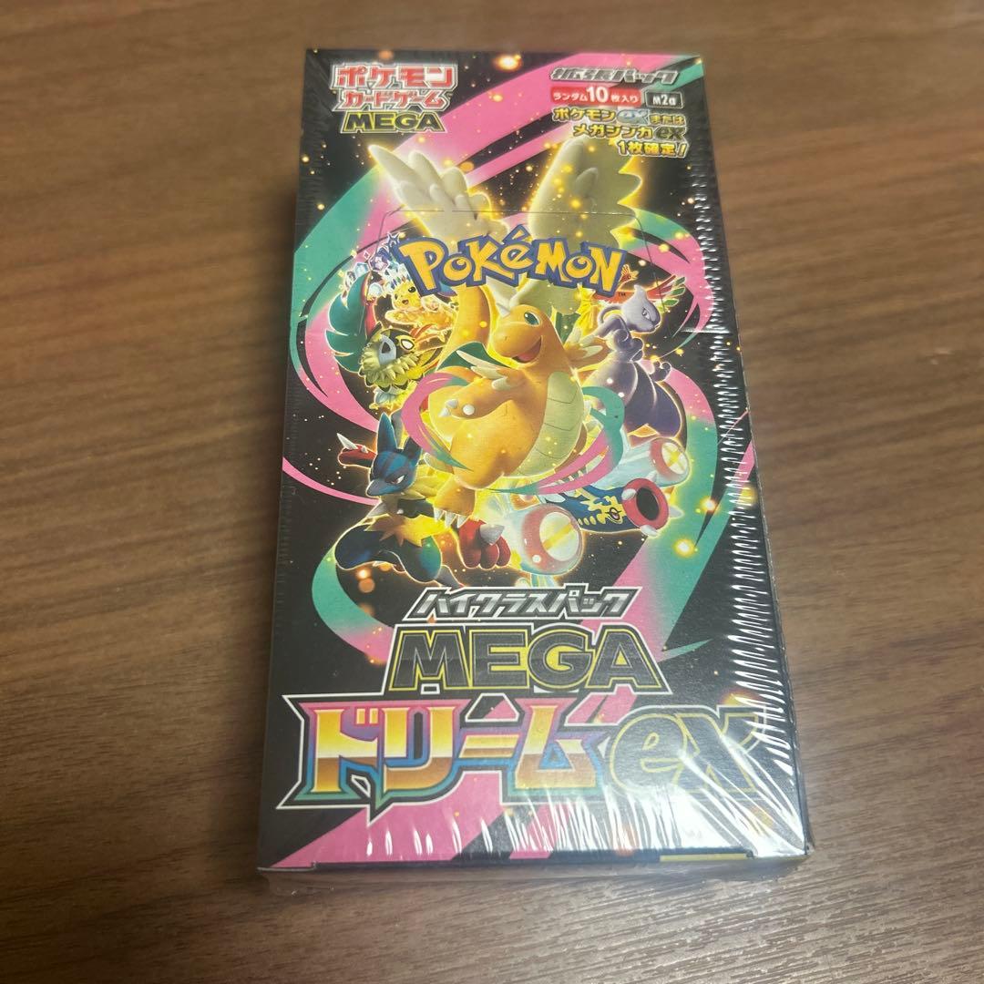 ト*茶様 ポケモンカードゲーム MEGAドリームEX ボックス新品未開封シュリン