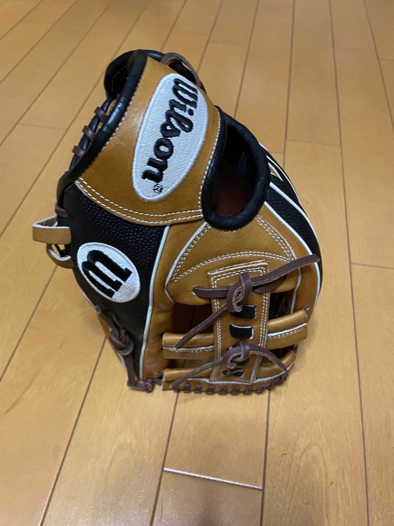 ウィルソン　Wilson　ワナビーヒーロー　軟式　内野手用　グローブ　超美品