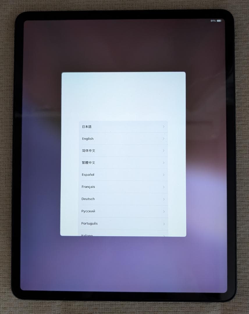 Apple iPad Pro 12.9インチ 第3世代64GB Wi-Fi 本体