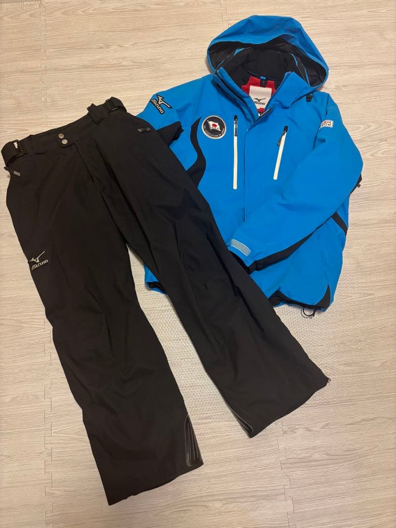 Mizuno スキーウェアセット SAJ 非売品　サイズM