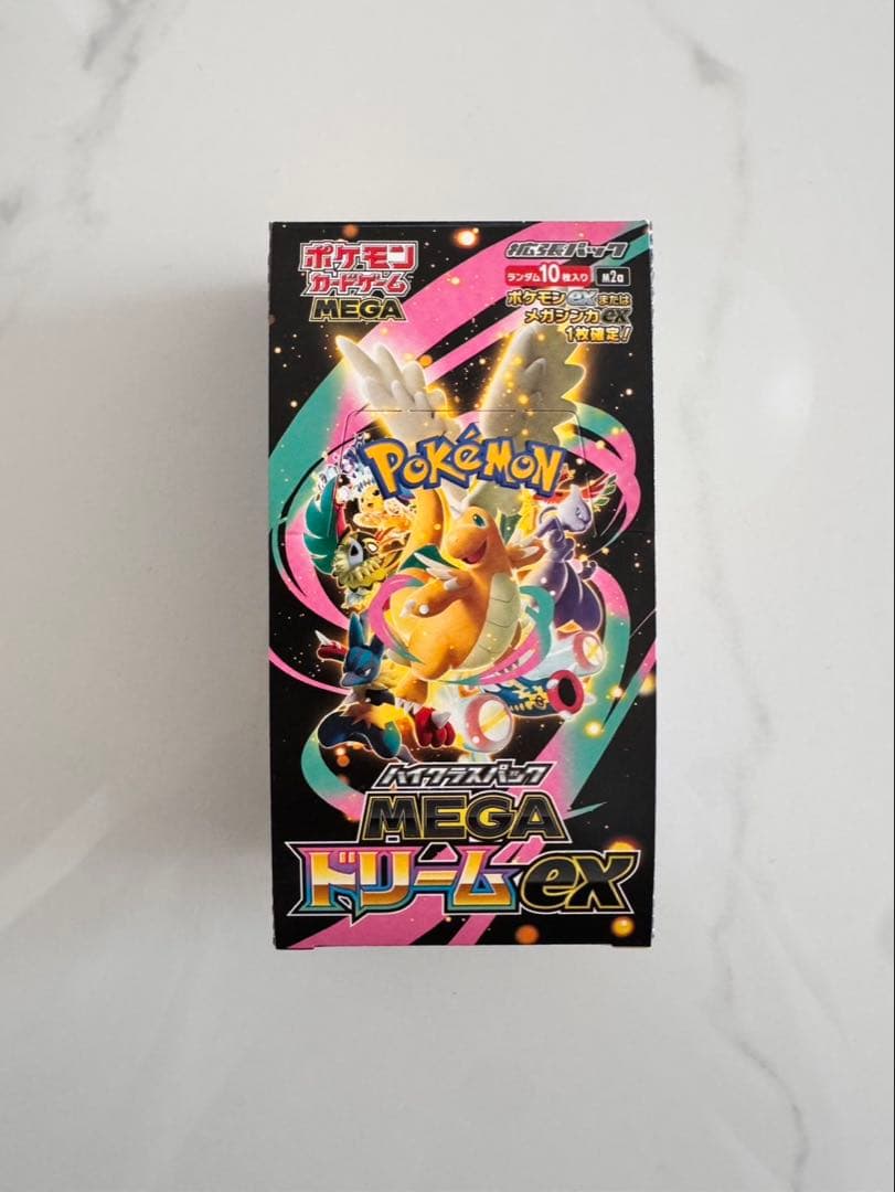 ポケモンカードゲーム MEGA ドリームEX 1box シュリンクなし
