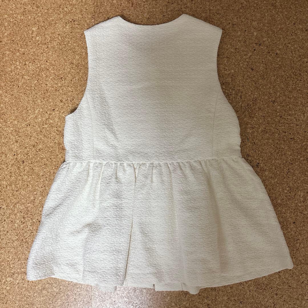 美品！SHIPS スラブツイードジレ ベスト　入園式　入学式　フォーマル