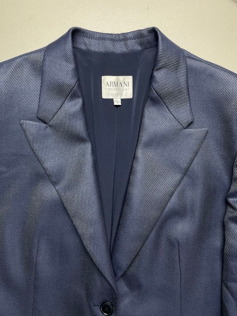 ARMANI COLLEZIONI 2B カシミヤテーラードジャケット 総裏