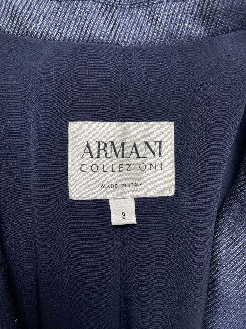 ARMANI COLLEZIONI 2B カシミヤテーラードジャケット 総裏