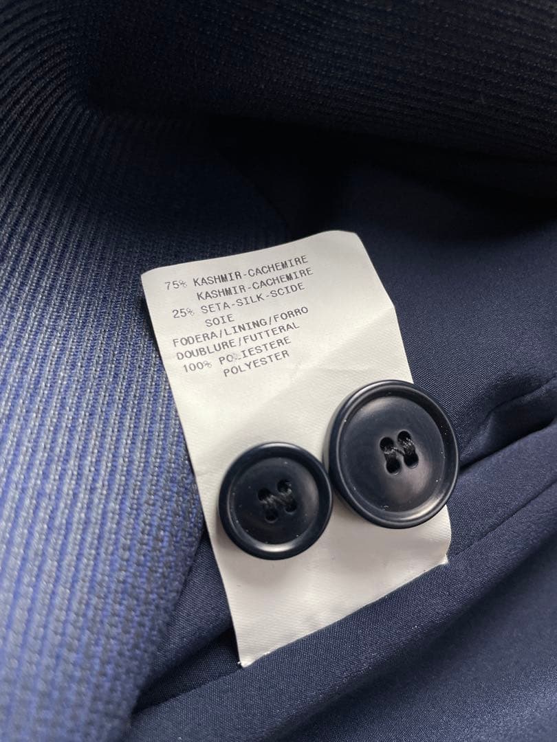 ARMANI COLLEZIONI 2B カシミヤテーラードジャケット 総裏