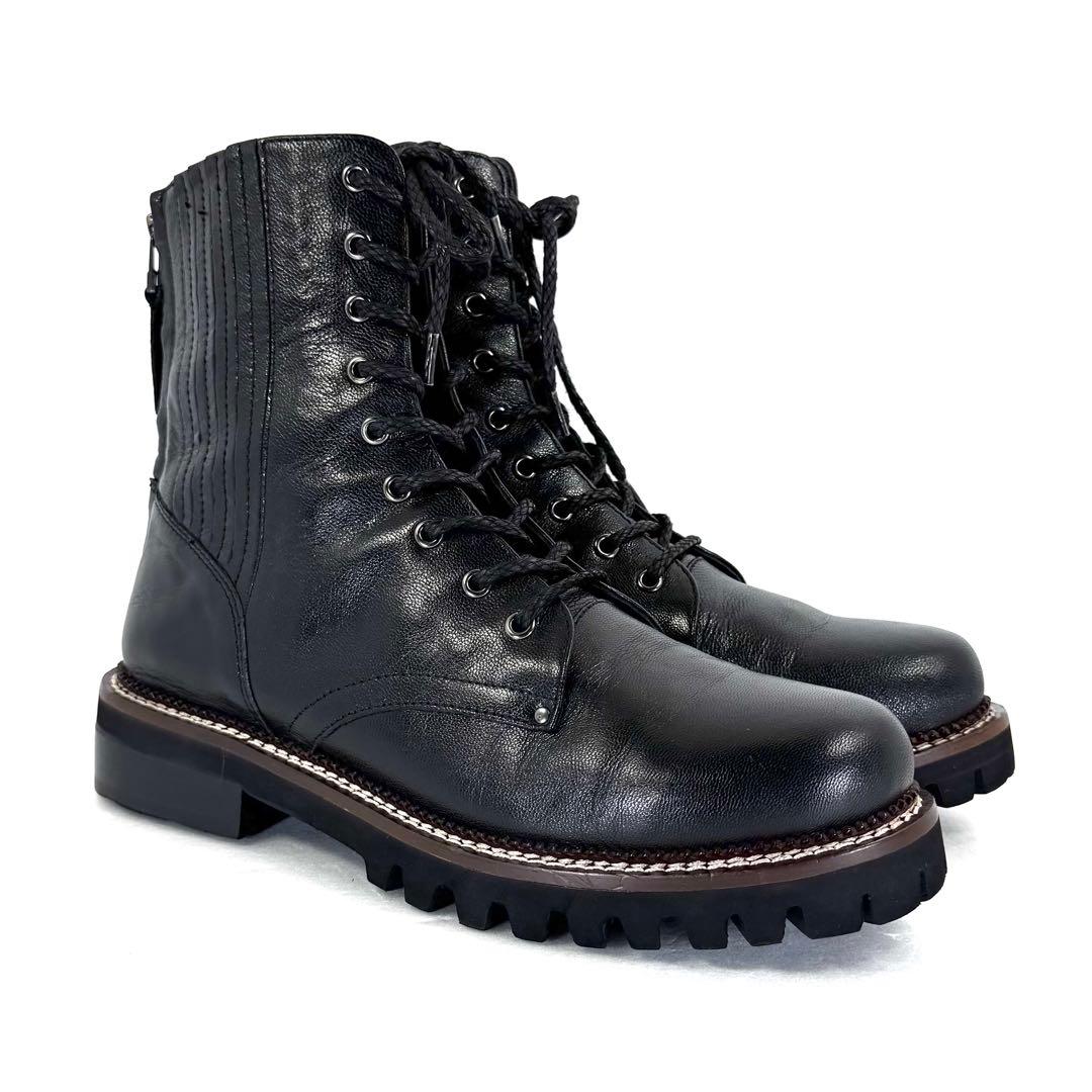 【yuko imanishi +】 レースアップブーツ （25cm） MIKU