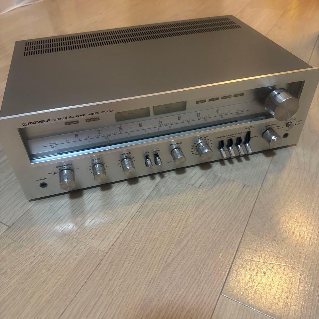 即日発送❗️美品✨PIONEER SX-757 ステレオレシーバー　通電確認済