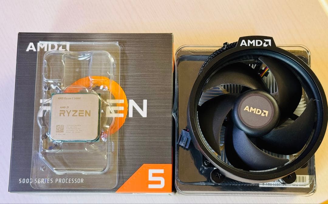⭐︎AMD Ryzen 5 3400G 4C/8T 3.7Ghz-4.2Ghz⭐︎