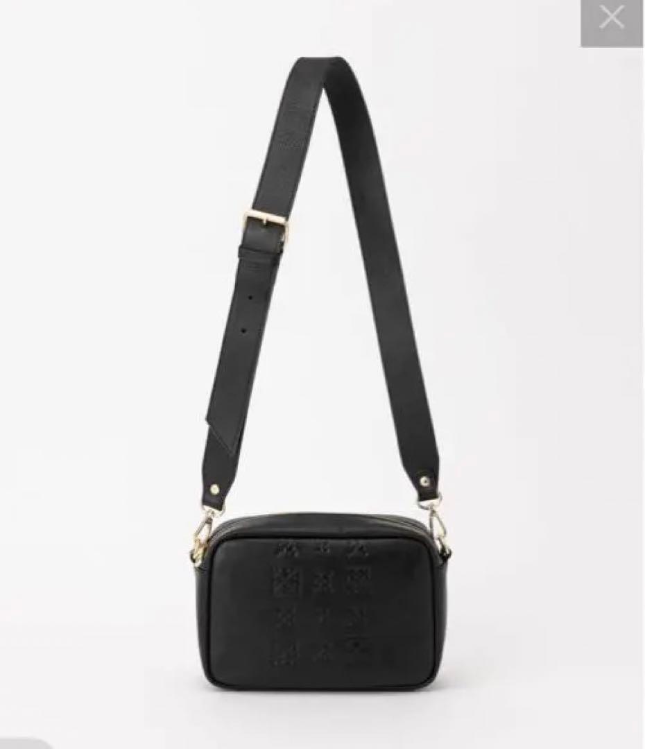 レザーミニショルダーバッグ russet