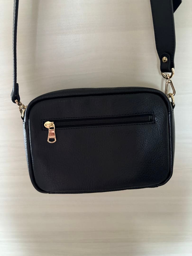 レザーミニショルダーバッグ russet