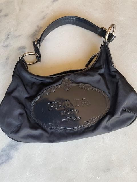 プラダ　PRADAナイロン　ハンドバッグ　美品